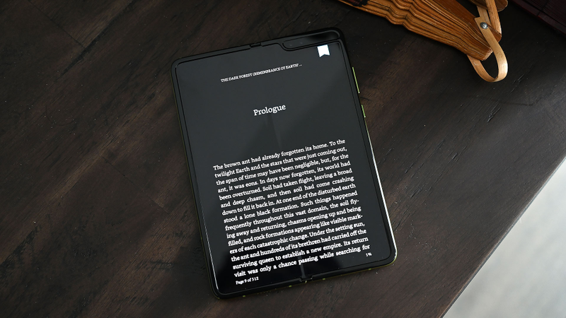 The Fold makes me question if I need a Kindle anymore.